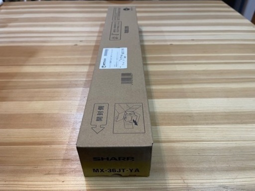 ❷SHARP MX-36JT-YA 複合機　純正交換インク　黄色②