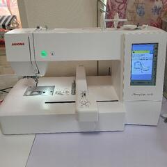 [岡山・香川]刺繍ミシン JANOME ジャノメ ししゅう メモ...