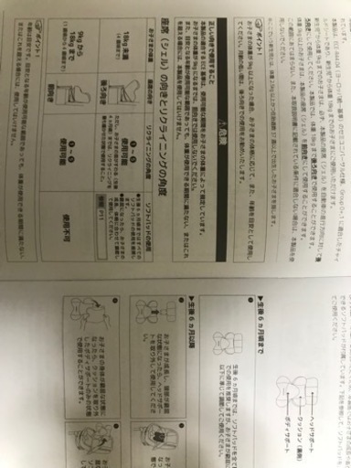 ジョイーチャイルドシート　アーク360°