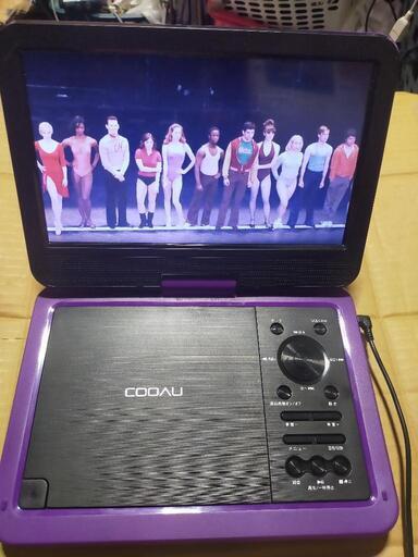 COOAU ポータブルDVDプレーヤー 10.5インチ