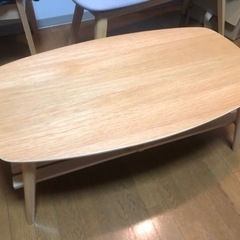 ローテーブル ノチェロ NOCELLO 棚付き 幅90cm おし...