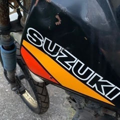 スズキの２00ccのオフローダーの画像