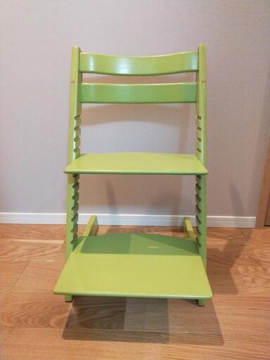 【お渡し先決定しました】STOKKE TRIPP TRAPP☆ ストッケ トリップトラップ☆ ベビーチェア 子供椅子☆黄緑色
