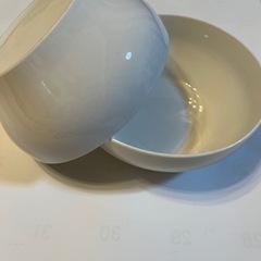 白磁丼　直径17.5cm 高さ7.5cm の画像