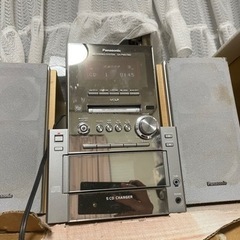 Panasonic CD/MD/カセット　プレイヤー