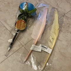 羽根ペン、薔薇ペン