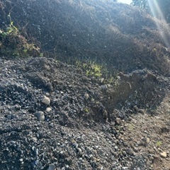 整地後に大量の残土が残りましたの画像