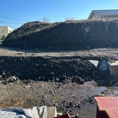 整地後に大量の残土が残りましたの画像