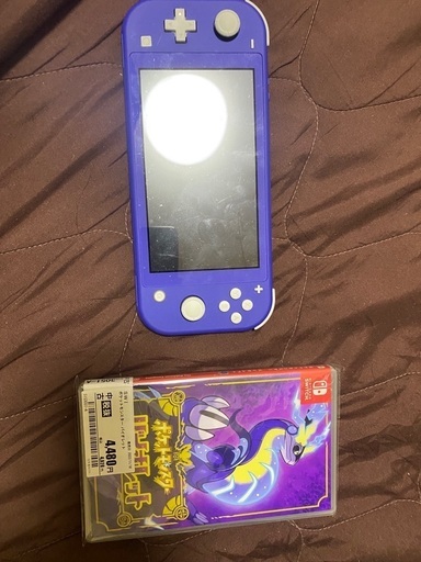 Switch Liteとポケットモンスター バイオレット売ります！