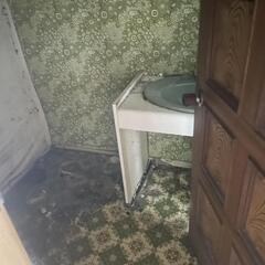 戸建てのリフォーム作業の画像