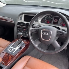 【完売☆ありがとうございました！】Audi A6 2.8 クアトロ☆2008年☆車検たっぷりR7年6月☆盛岡に置いておくのは11/18(土)まで！☆仙台市運輸局での納車も可能♪の画像