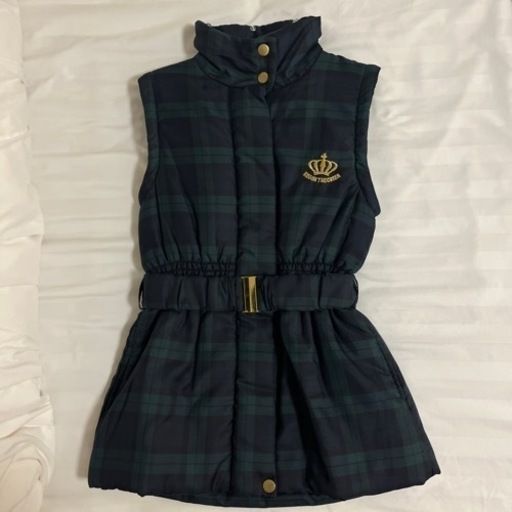 キスオンザグリーン ゴルフウェア レッグウォーマー付 中綿ジャケット