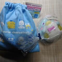 サンリオ 積み木 、タキシードサム 小さいぬいぐるみ 新品