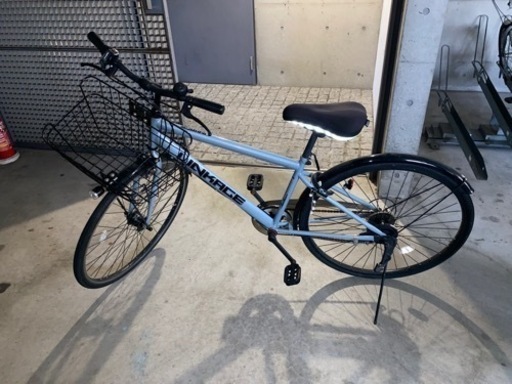 スポーツバイク　カゴ付き