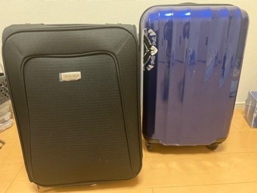 トランク、スーツケース2個セット