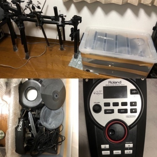 [受け取り決定済み]電子ドラム　Roland