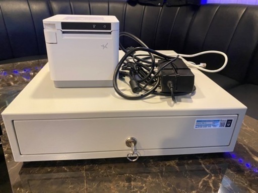 USen Uレジ　キャッシュドロア　プリンターセット