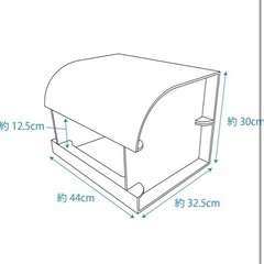 Neko Rondel ネコロンデル MAGONOTE 強化ダンボール猫ハウス キャット 猫 子猫 遊び キャットタワー 爪研ぎ の画像