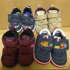 再値下げ　靴　4足　まとめて　女の子　男の子　14.5センチ　1...