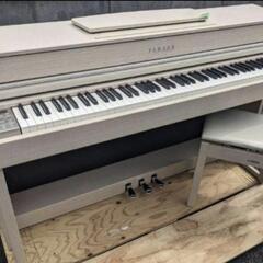 ★大阪全域〜岡山全域まで配達無料！YAMAHA Clavinova CLP-535WA 2015年製 激可愛い＆ほぼ新品
★同色調整式椅子③