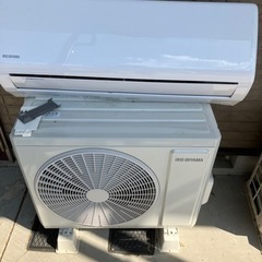 アイリスオーヤマ　2.2kw エアコン　銅管補修できる方のみ