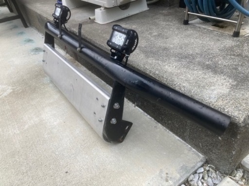 ジムニー　jb23 パイプバンパー　スキッドプレート付き