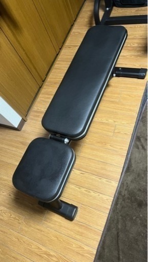 フラットベンチ・懸垂マシンのセット