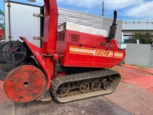 ヤンマー除雪機 ディーゼルエンジン24馬力YSR24Wエンジン一発家庭、工場、事業用埼玉県