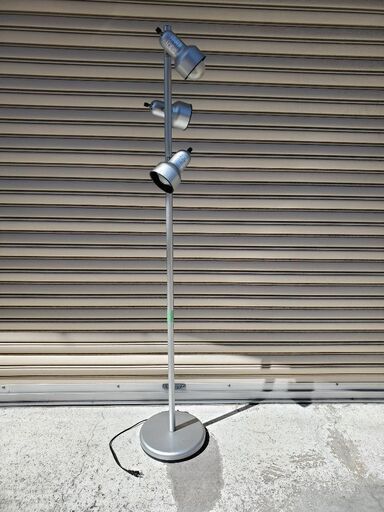 LS-616-3S スタンドライト メタリック シルバー 照明 電気スタンド