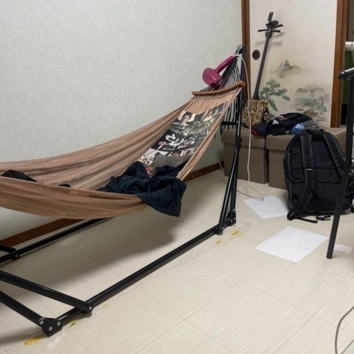 ハンモック　折りたたみ可能　中古