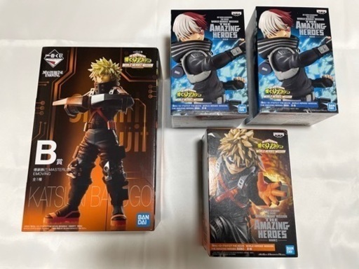 【新品未開封】僕のヒーローアカデミア ヒロアカ フィギュアWHM 爆豪 轟焦凍