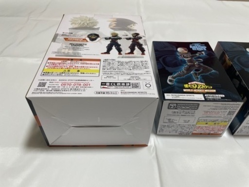 【新品未開封】僕のヒーローアカデミア ヒロアカ フィギュアWHM 爆豪 轟焦凍