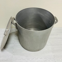 引越しの為11/4(土)処分‼︎ ※お値下げ"¥7000→¥6000→¥5000→¥4000"寸胴 (直径46 深さ44.5)の画像