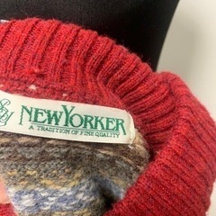 🌺 NEWYORKER ニューヨーカーのセーターの画像