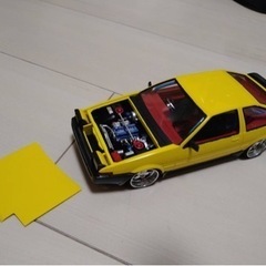 ハチロクプラモデル完成品🎵の画像