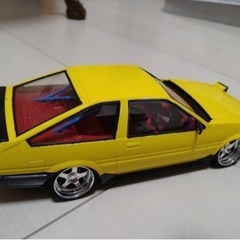 ハチロクプラモデル完成品🎵の画像