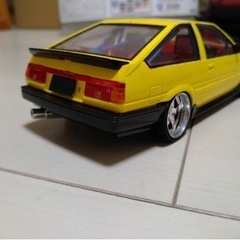 ハチロクプラモデル完成品🎵の画像