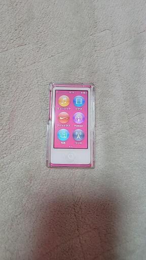美品iPodnano7　16ギガケース付き