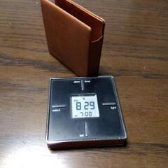 資生堂限定　オリジナルアラーム時計　収納ケース付き