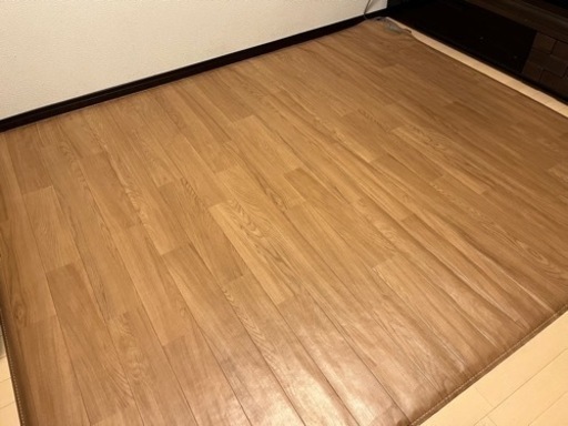 パナソニック　かんたん床暖　フローリング調　ホットカーペット
