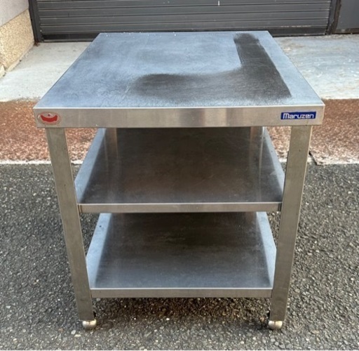 maruzen 業務用 コンロ台 作業台 調理台 540×750×600 キッチン 用品 店舗 居酒屋 マルゼン 焼き台 厨房 飲食店 ガス台 厨房機器 大阪発