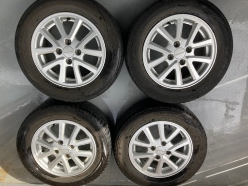 【お取引中】アルミホイール 4本　14×5.5J 185/65