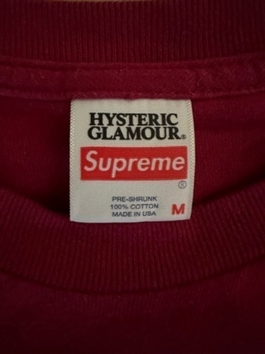 ヒステリックグラマー×supreme ロンT