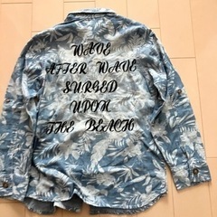 EDWIN  デニムシャツ　140の画像
