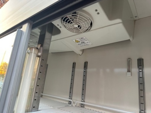 【動確済み】業務用 ホシザキ リーチイン冷蔵ショーケース RSB-90BT-B 371L 900×450×1990 リーチインショーケ