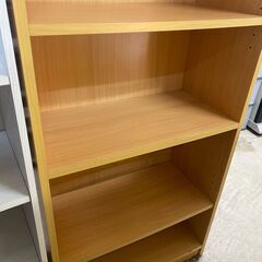 リサイクルショップどりーむ天保山店　No.9972　本棚♪　中板高さ調整可能！配達・設置可能！の画像