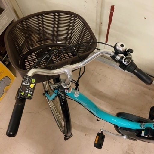 売約済】YAMAHA 電動アシスト自転車 PAS ナチュラL PA26NL ターコイズ