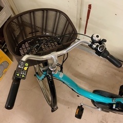 売約済】YAMAHA 電動アシスト自転車 PAS ナチュラL PA26NL ターコイズ