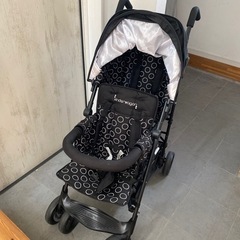 日本育児 キンダーワゴン デュオ シティホップ 2人乗りベビーカー