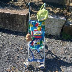 ベビーカー　バック　財布　折り畳み　の画像